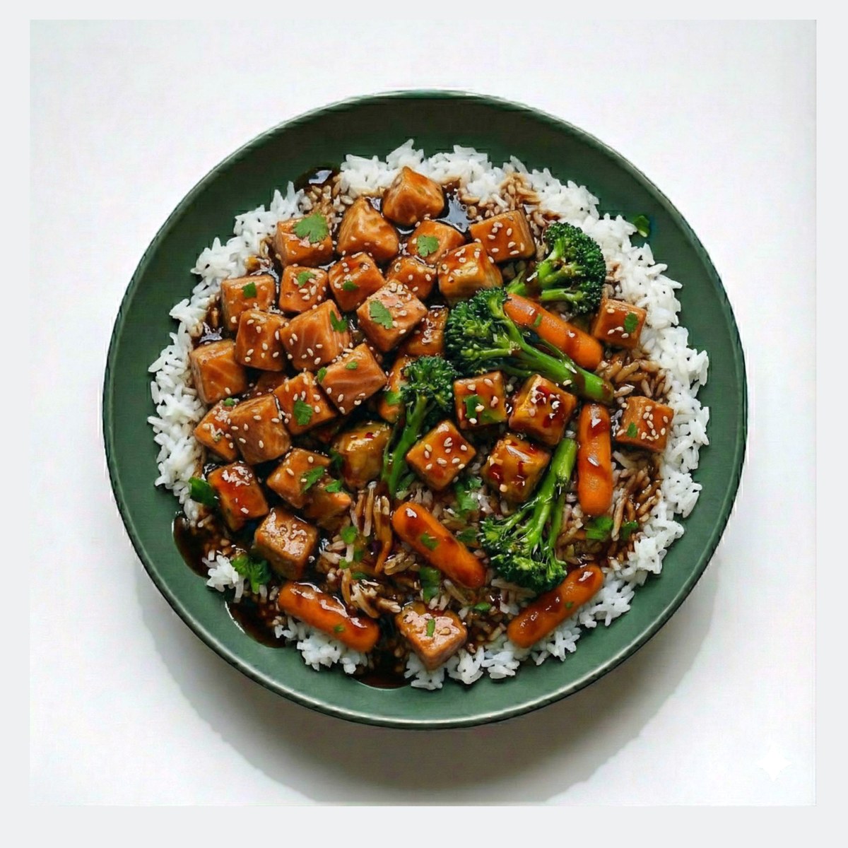 Teriyaki Salmon Bowl
